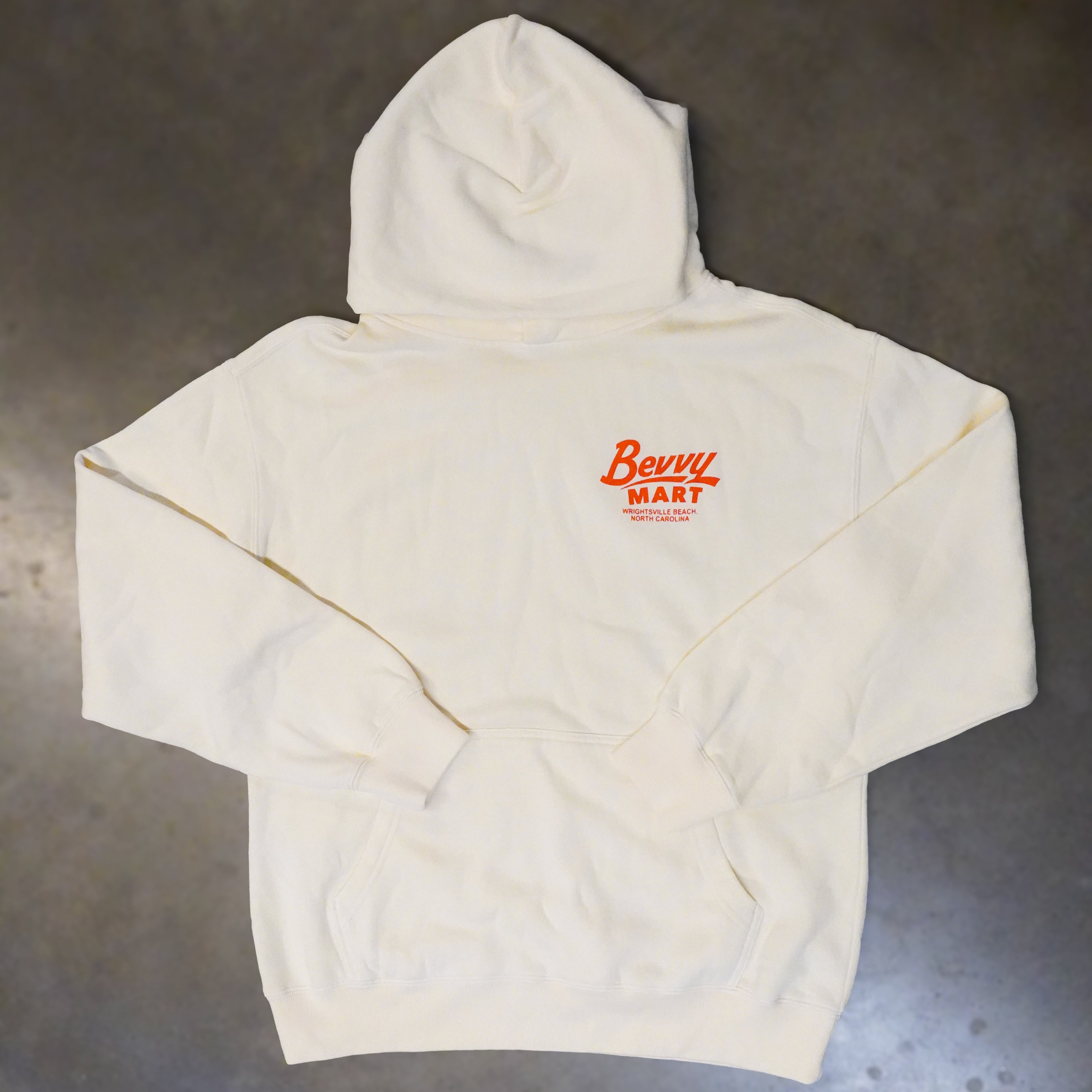 Bevvy Tourist Hoodie - Cream