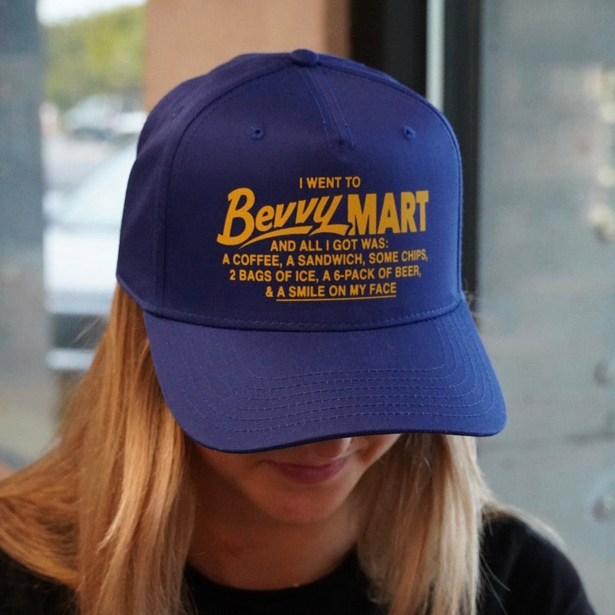Bevvy Tourist Hat - Signature Blue/Yellow
