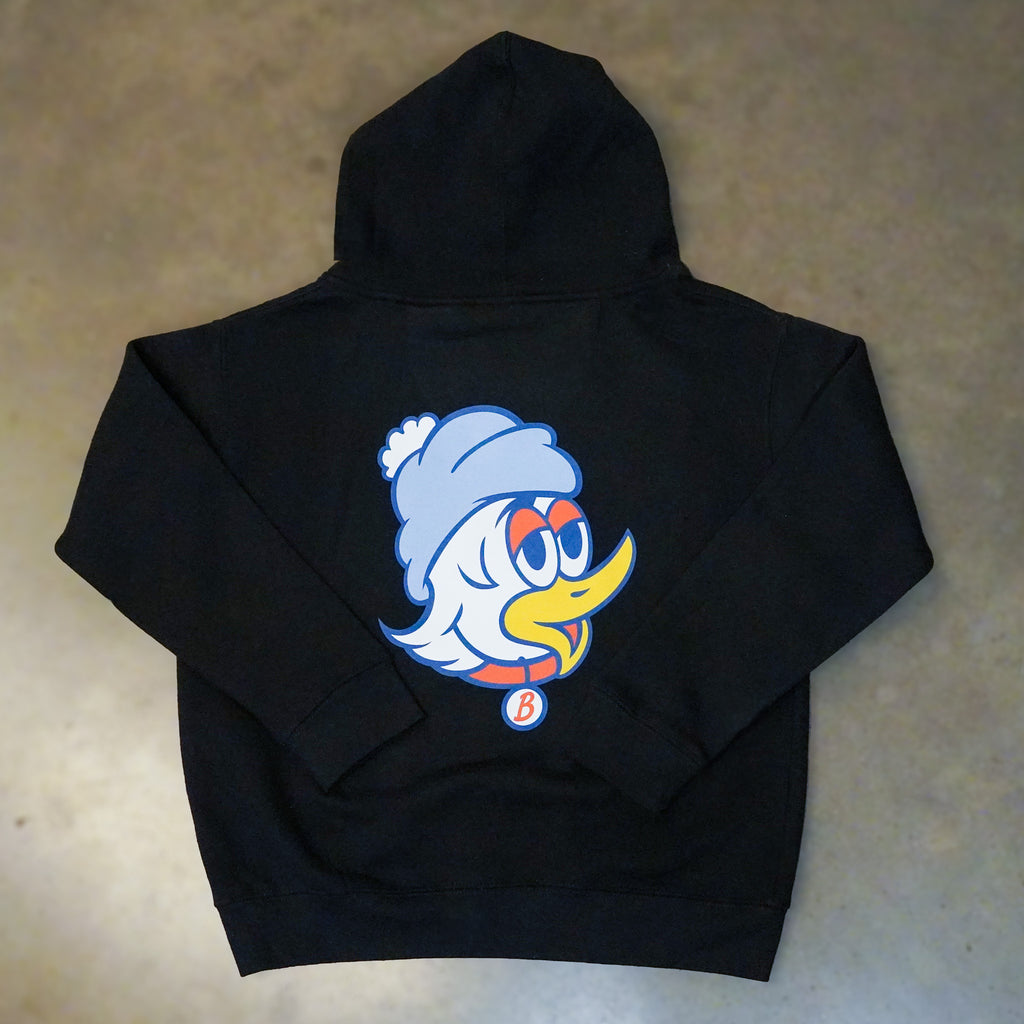 Youth Bevvy Chilly Bird Hoodie - Black