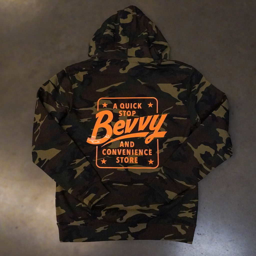 Bevvy Camo Hoodie