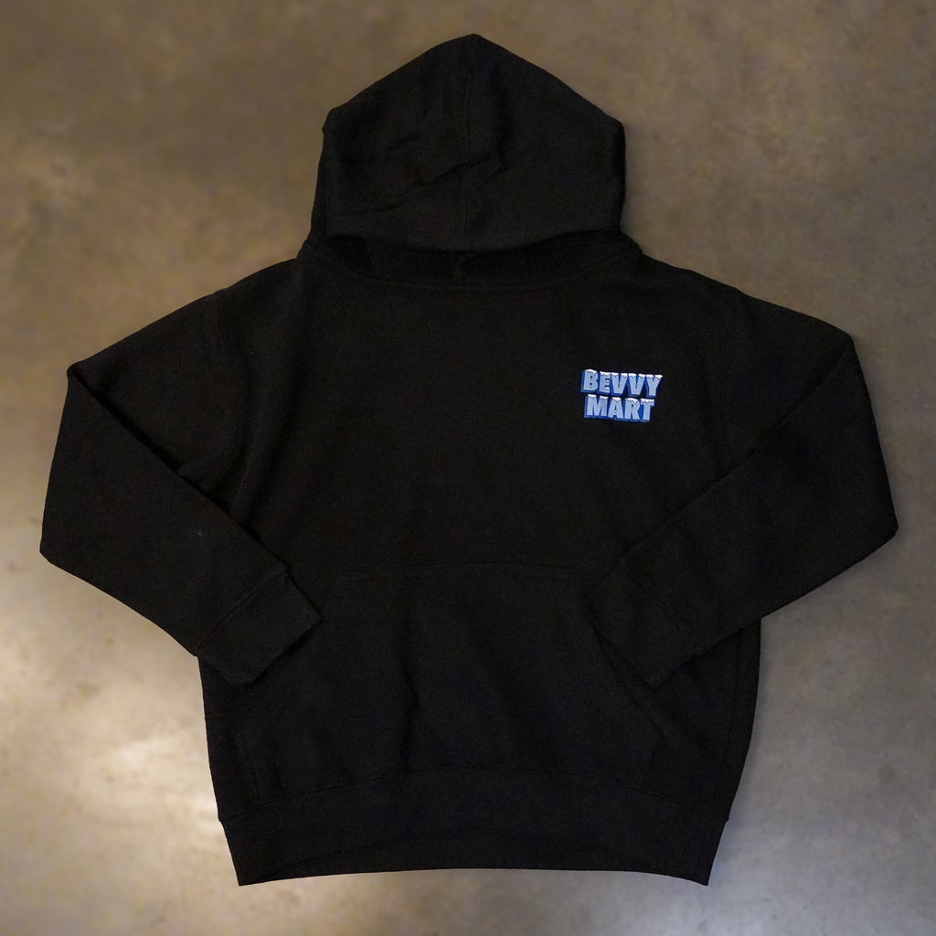 Youth Bevvy Chilly Bird Hoodie - Black