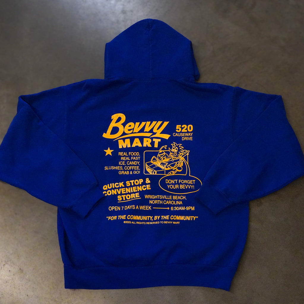 Bevvy 520 Hoodie - Blue