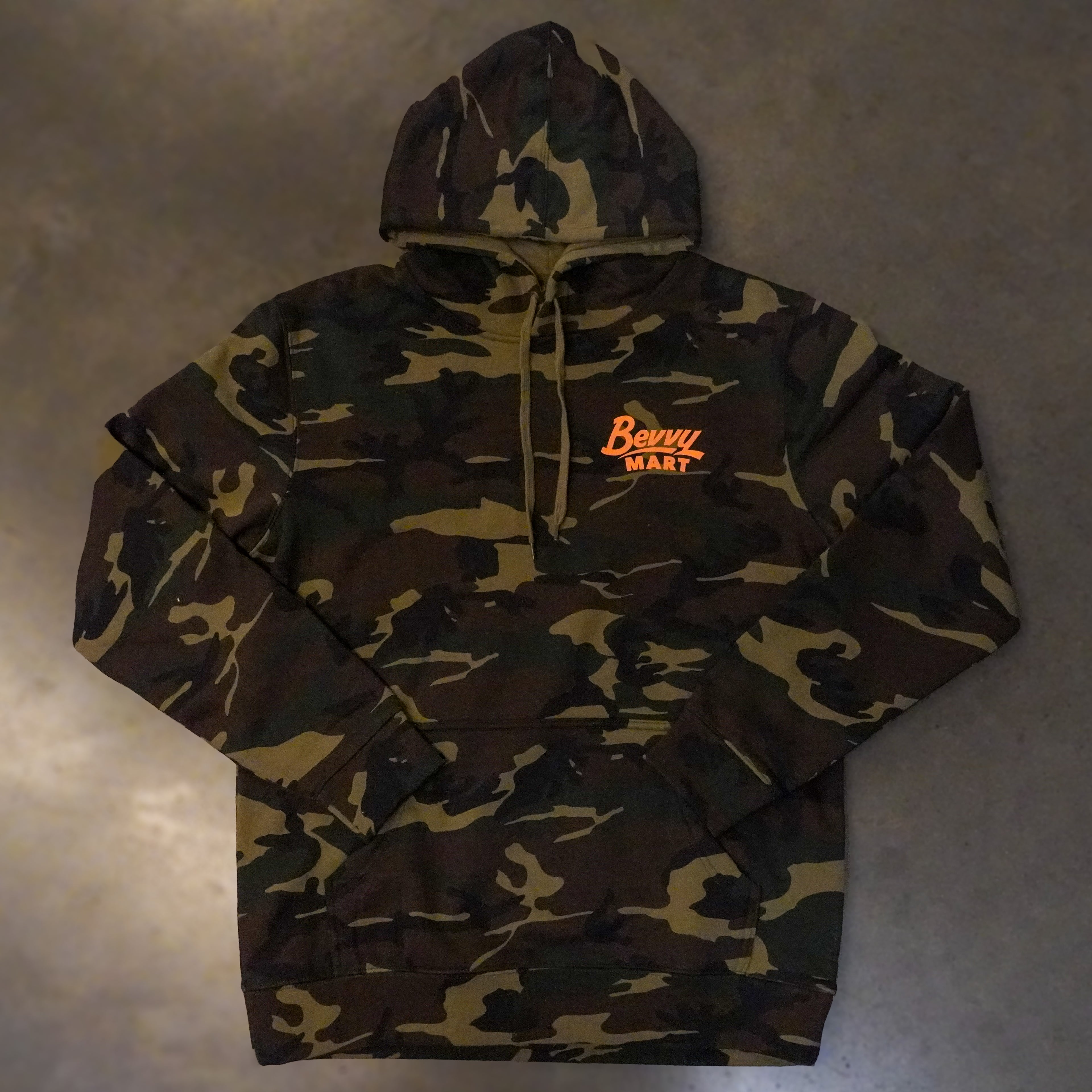 Bevvy Camo Hoodie