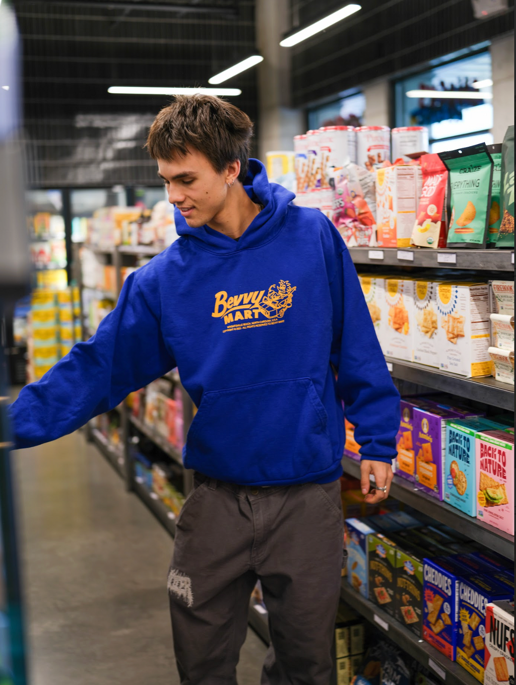 Bevvy 520 Hoodie - Blue