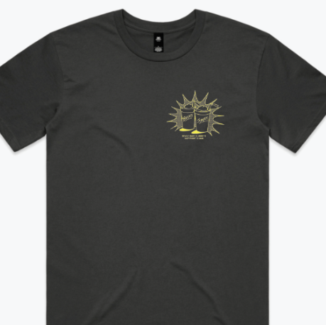 Bevvy x Jimmy's Black T-Shirt